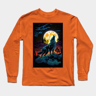 Wolf Moon Long Sleeve T-Shirt